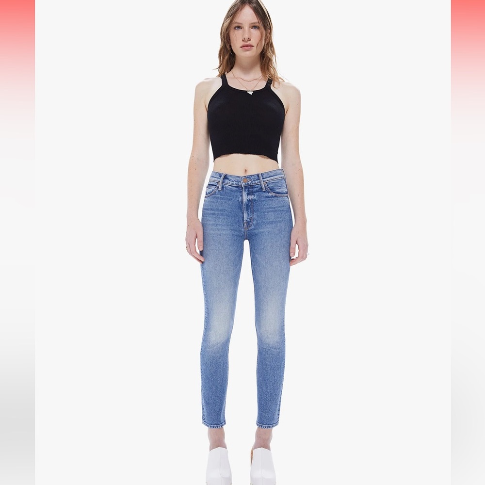 MOTHER jeans The Mjd Rise Dazzler Ankle size 26
